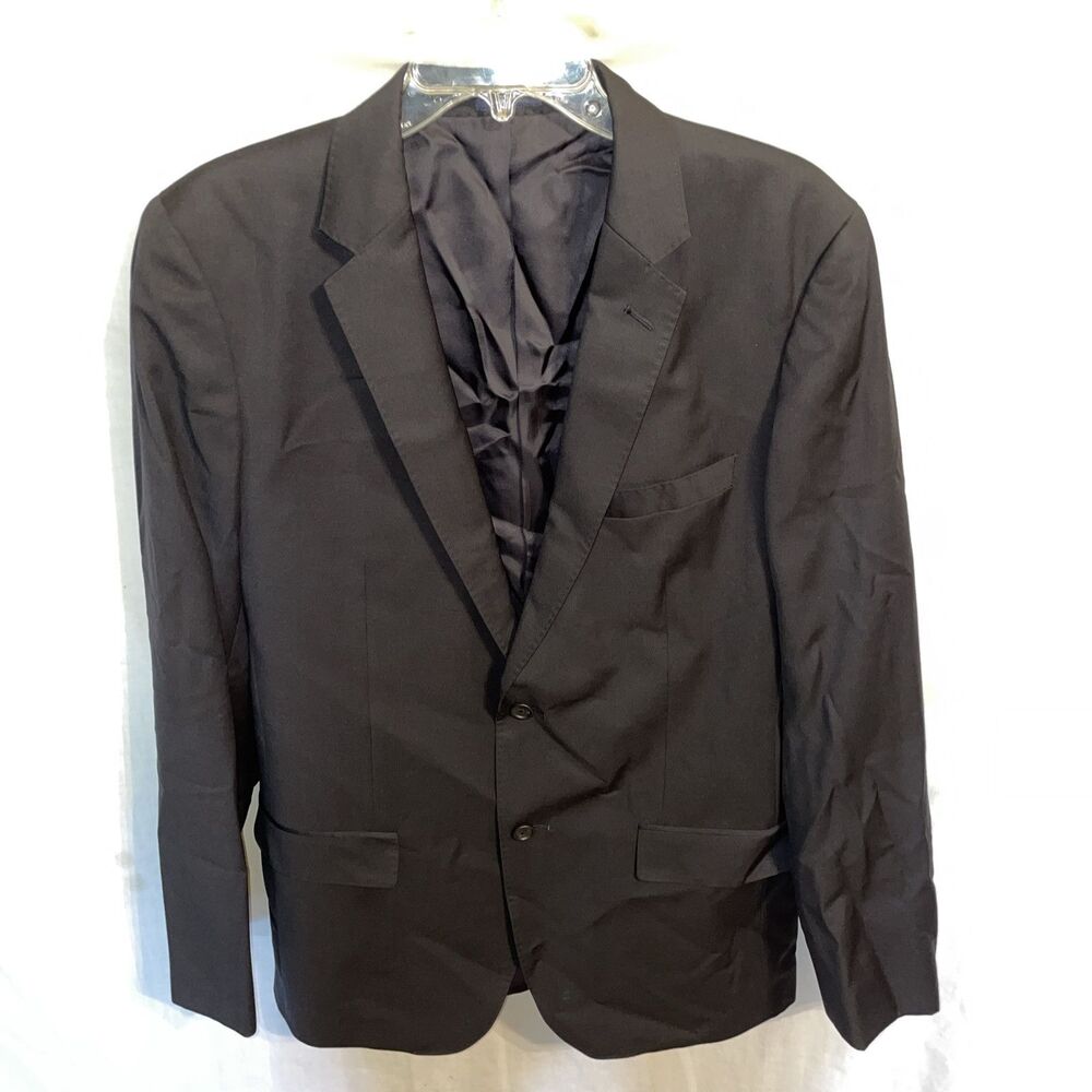 Bonobos Men’s Dress Blazer Size 39R Black 100% Wool Business Formal City